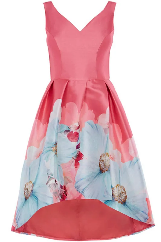 elegant midi dresses for dinner -Sophie Printed Midi Dress