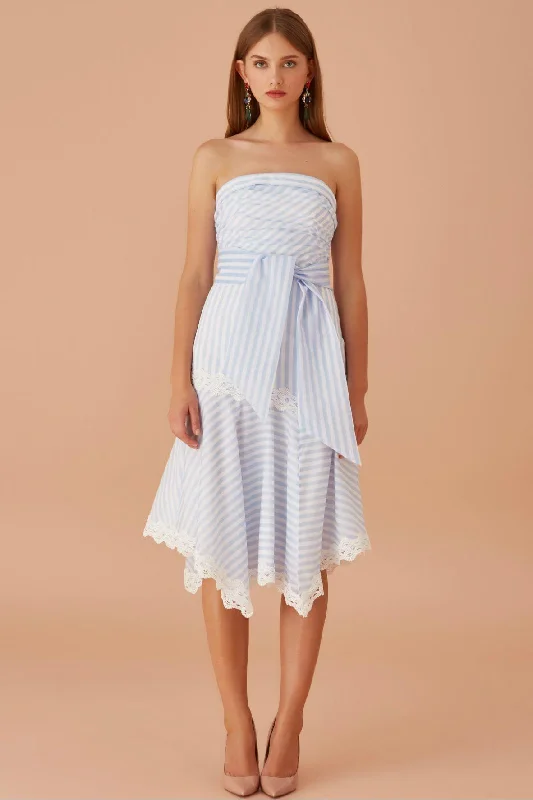 designer midi dresses for spring -Guardian Midi Dress