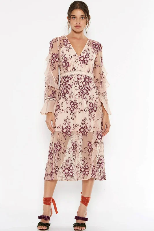 affordable midi dresses for spring -Anaphora Midi Dress