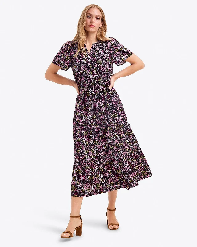 vintage midi dresses for spring -Hollie Midi Dress