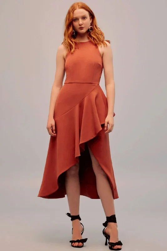 silk midi dresses for spring -Intrigue Midi Dress