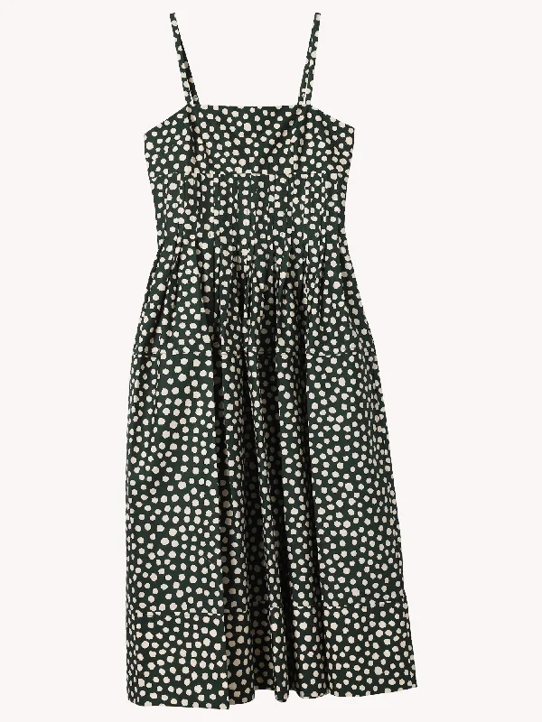 green midi dresses for spring -SEA ISLAND MIDI