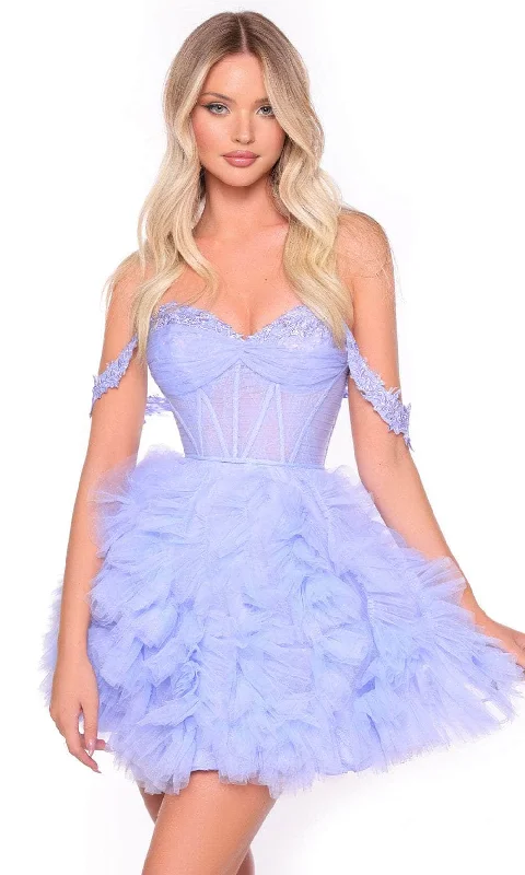 formal party dress for summer -formal party dress for summer -Amarra 88015 - Sweetheart Ruffles Cocktail Dress