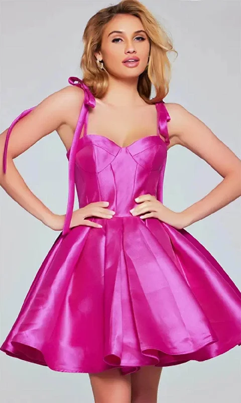 purple party dress for luxury -purple party dress for luxury -Jovani 39979 - Sleek Bustier Cocktail Dress